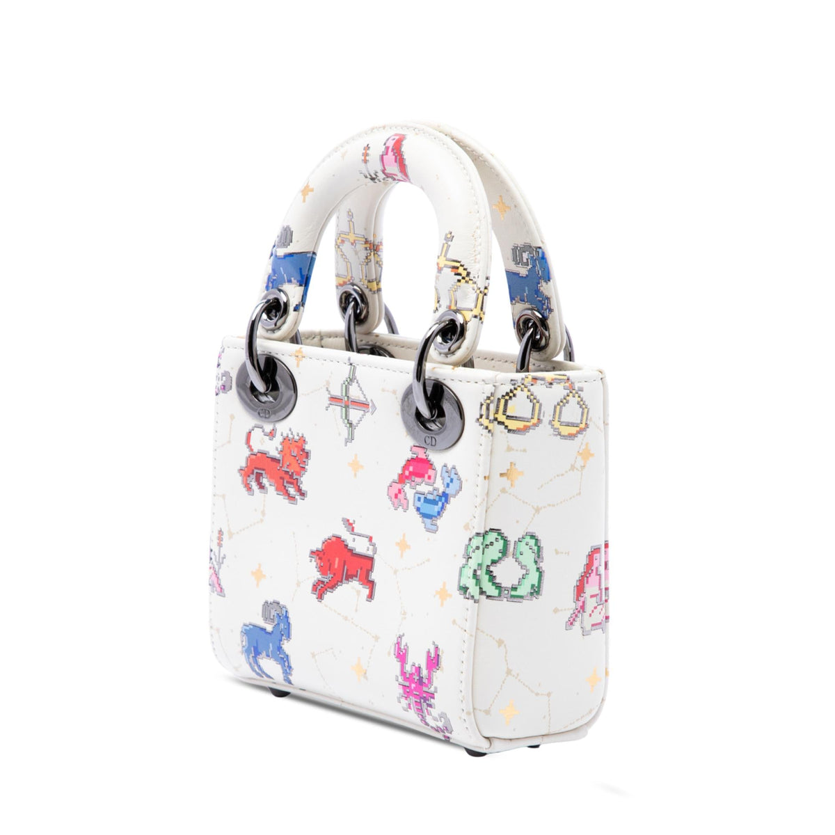 Dior Micro Calfskin Pixel Zodiac Lady Dior