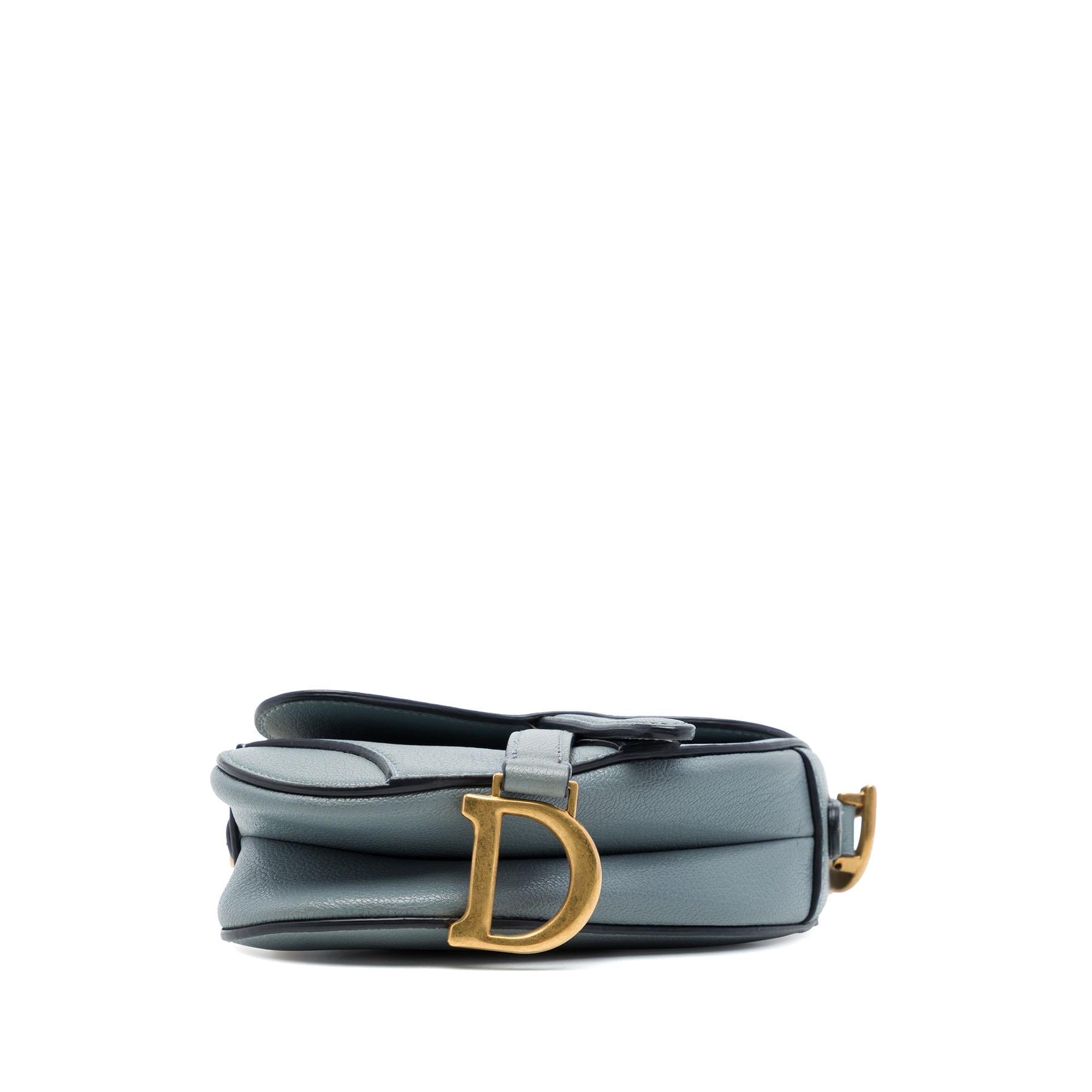 Dior Micro Goatskin Saddle Bag
