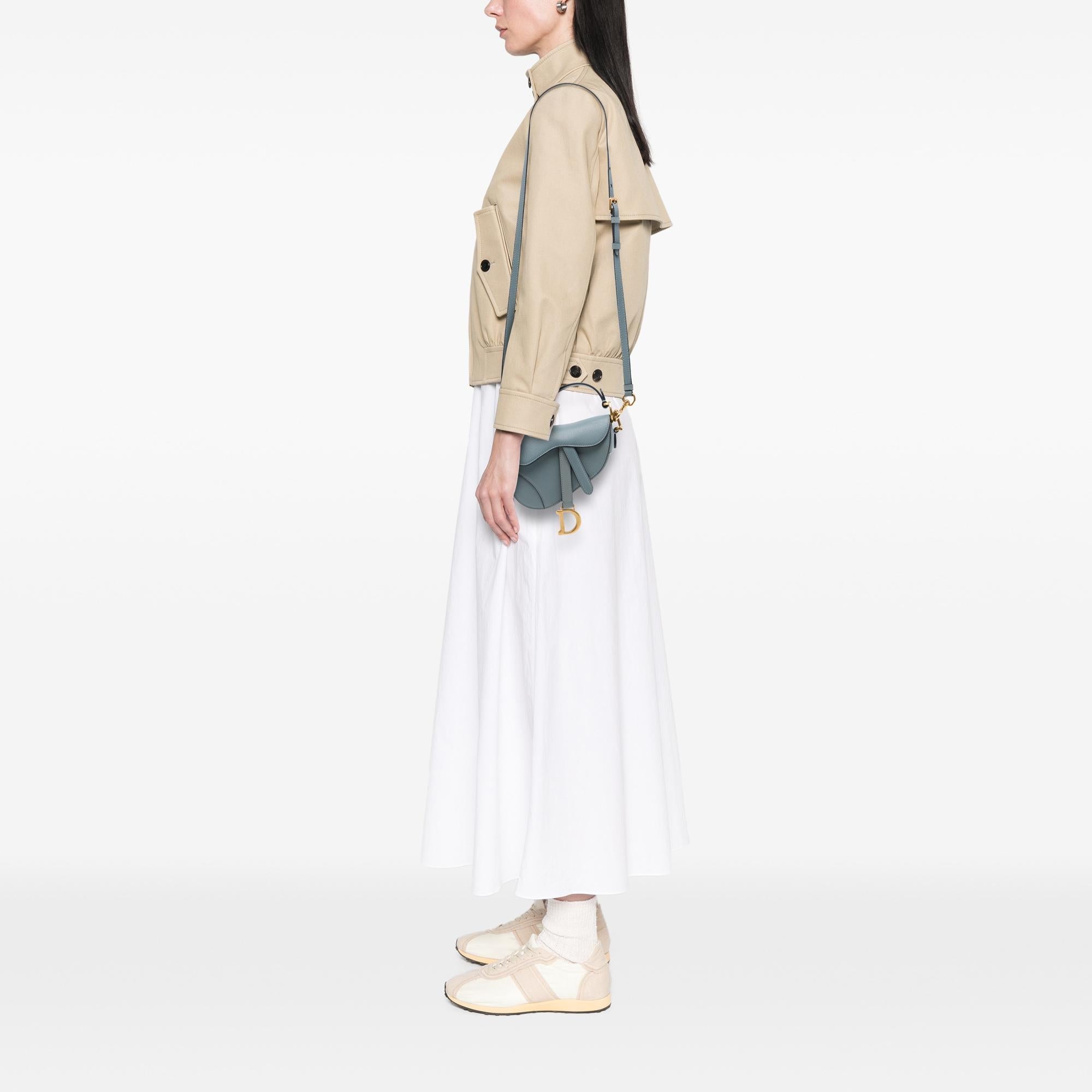 Dior Micro Goatskin Saddle Bag