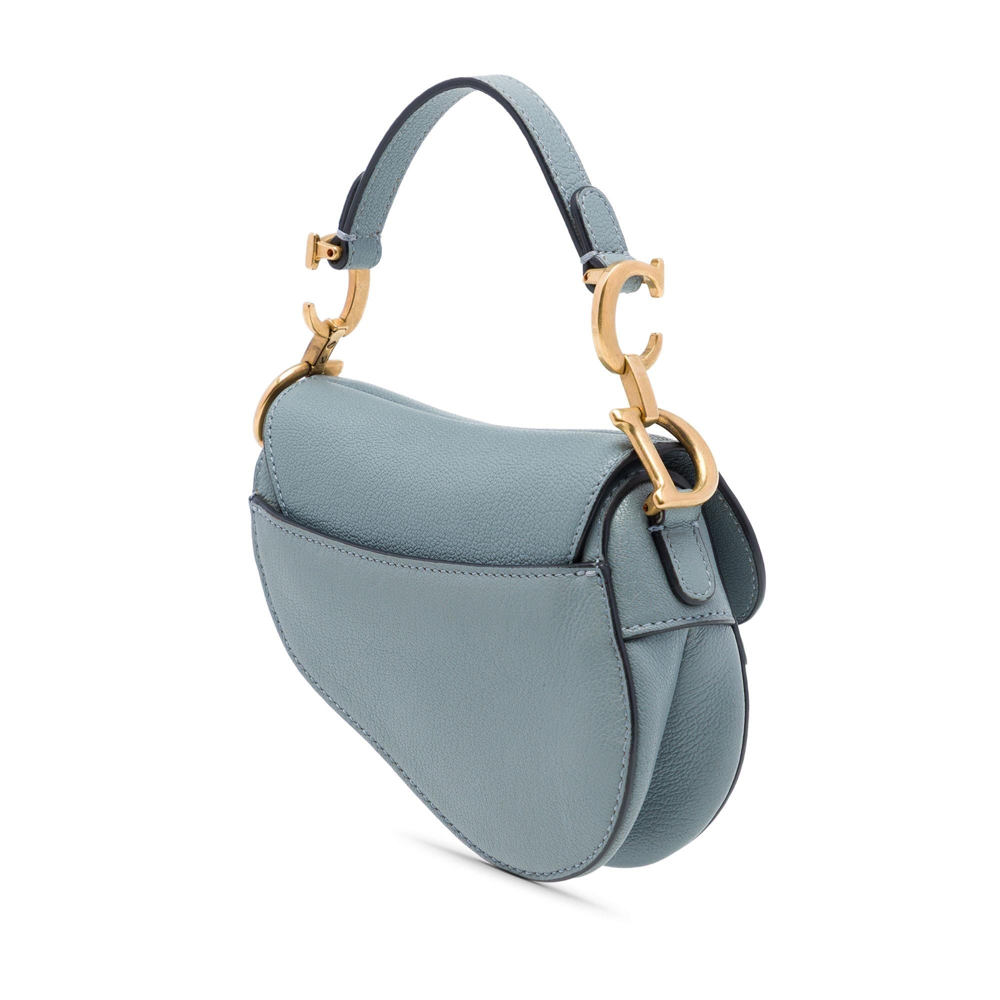 Dior Micro Goatskin Saddle Bag