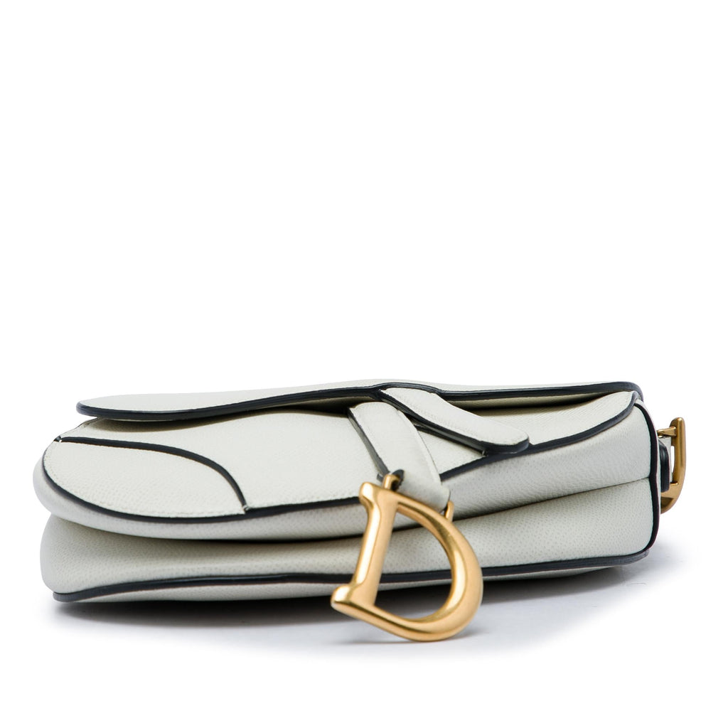 Dior Mini Grained Calfskin Saddle Bag