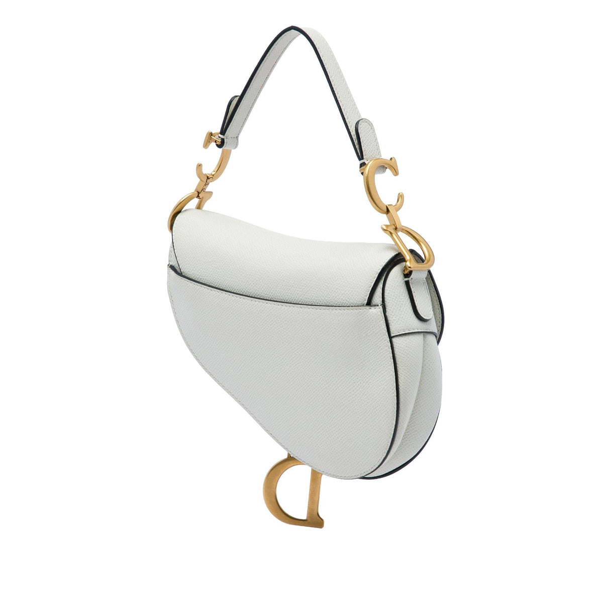 Dior Mini Grained Calfskin Saddle Bag