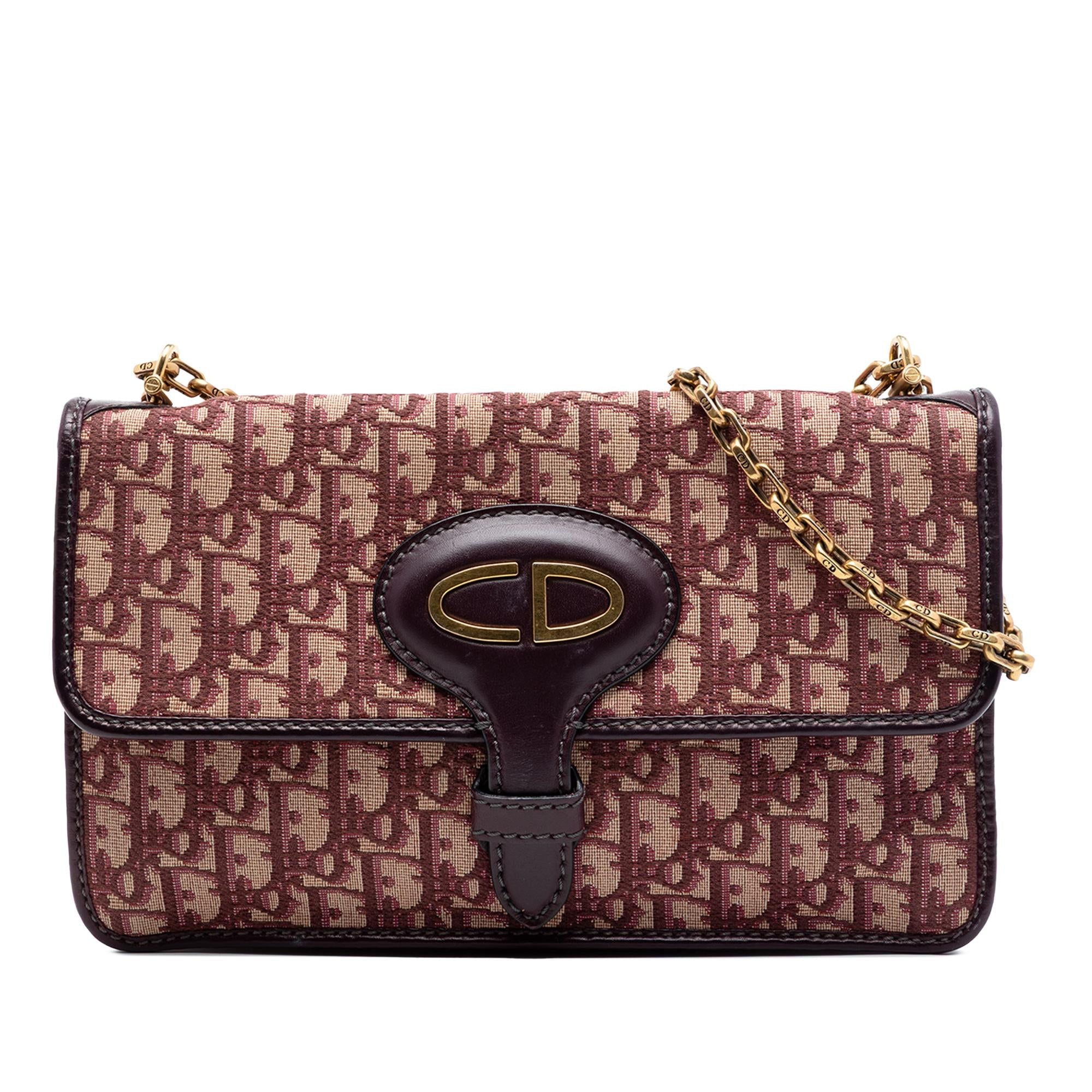 Dior Oblique Canvas Chain Crossbody