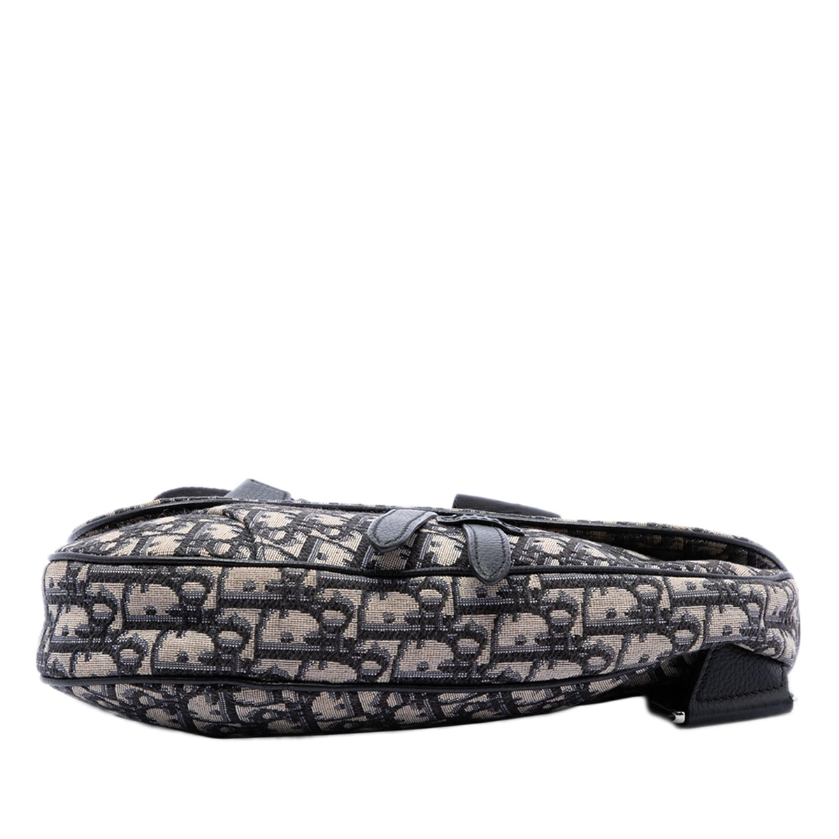 Dior Oblique Canvas Saddle Crossbody