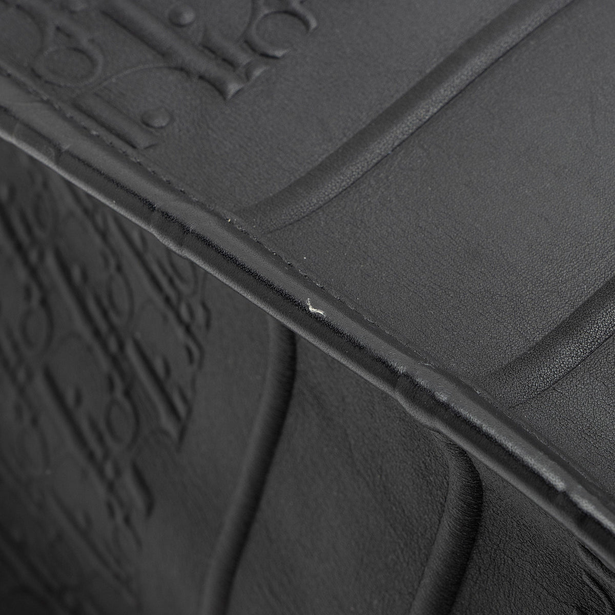 Dior Oblique Embossed Calfskin Large Book Tote
