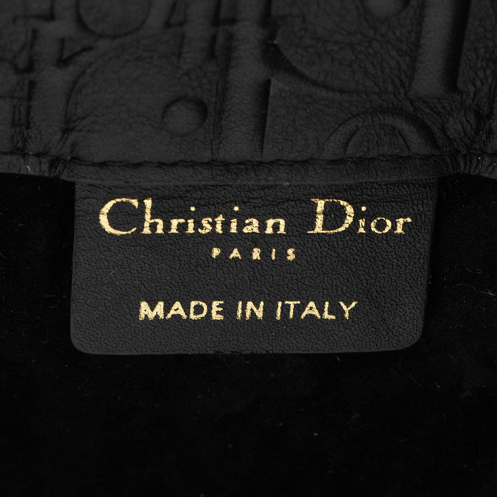 Dior Oblique Embossed Calfskin Large Book Tote