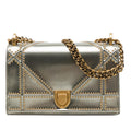 Dior Small Studded Patent Diorama Flap