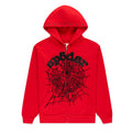 OG WEB STUDDED ZIP HOODIE