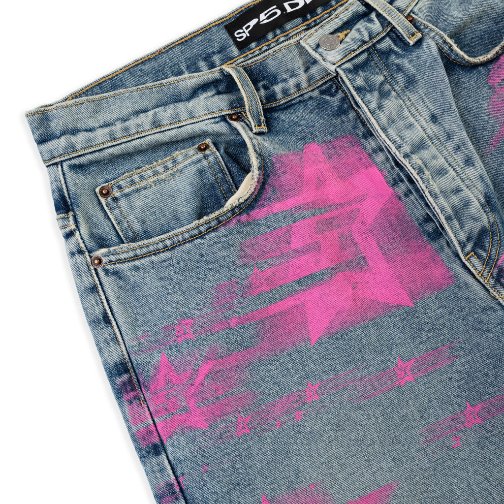 5 STAR BLUR DENIM