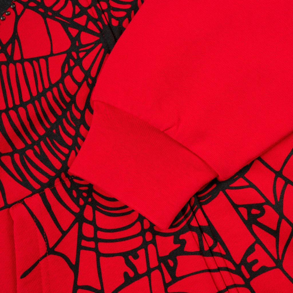 OG WEB STUDDED ZIP HOODIE