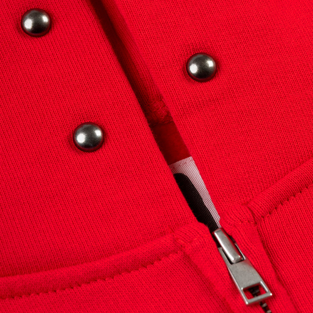 OG WEB STUDDED ZIP HOODIE