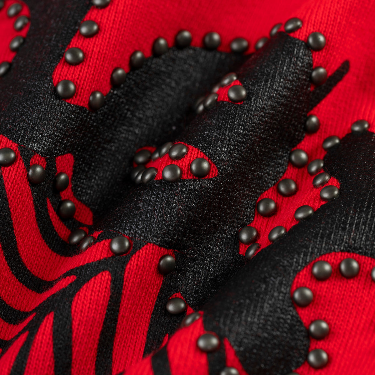 OG WEB STUDDED ZIP HOODIE