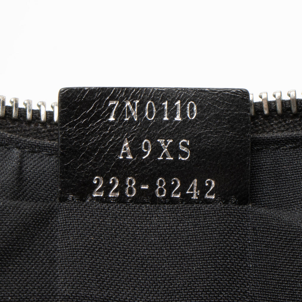 Fendi Coated Canvas FF Diagonal Clutch
