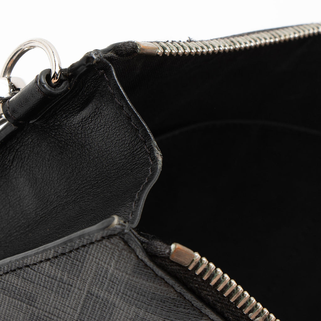 Fendi Coated Canvas FF Diagonal Clutch