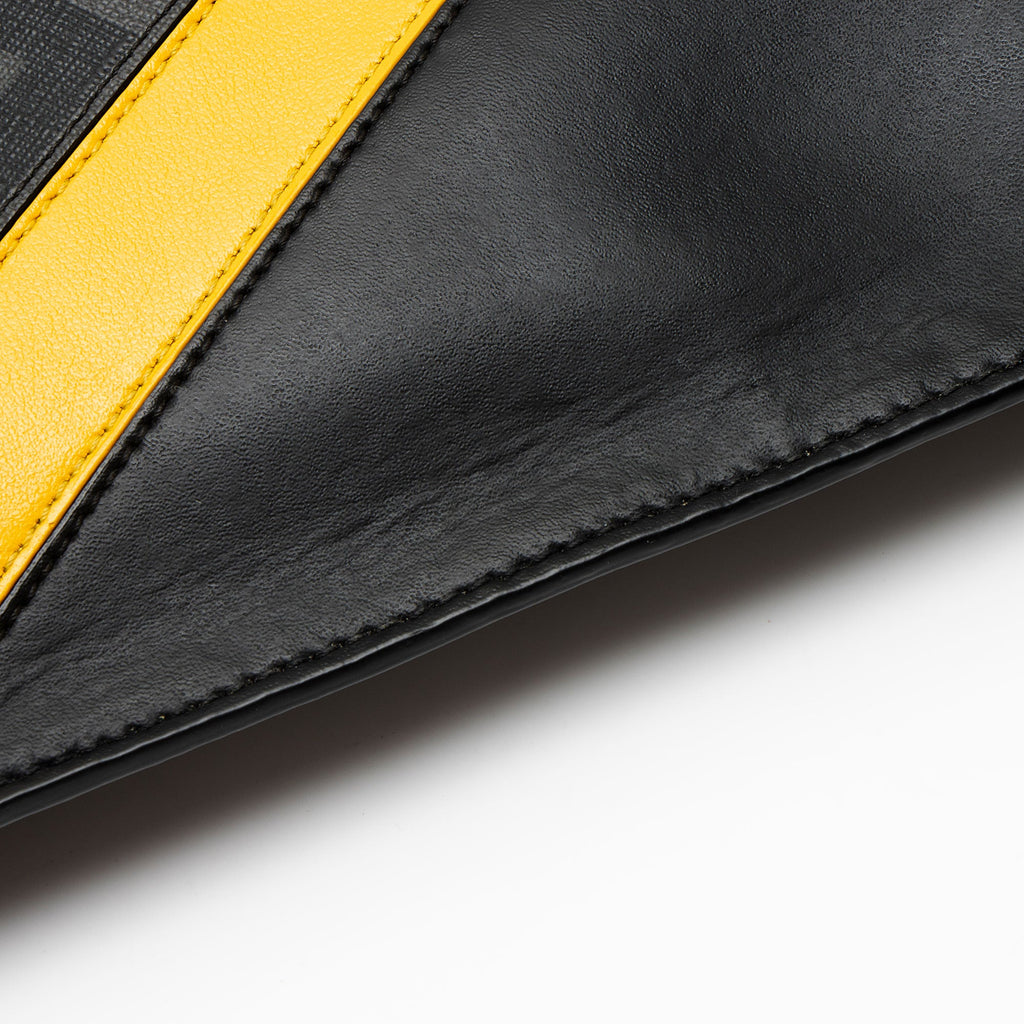 Fendi Coated Canvas FF Diagonal Clutch