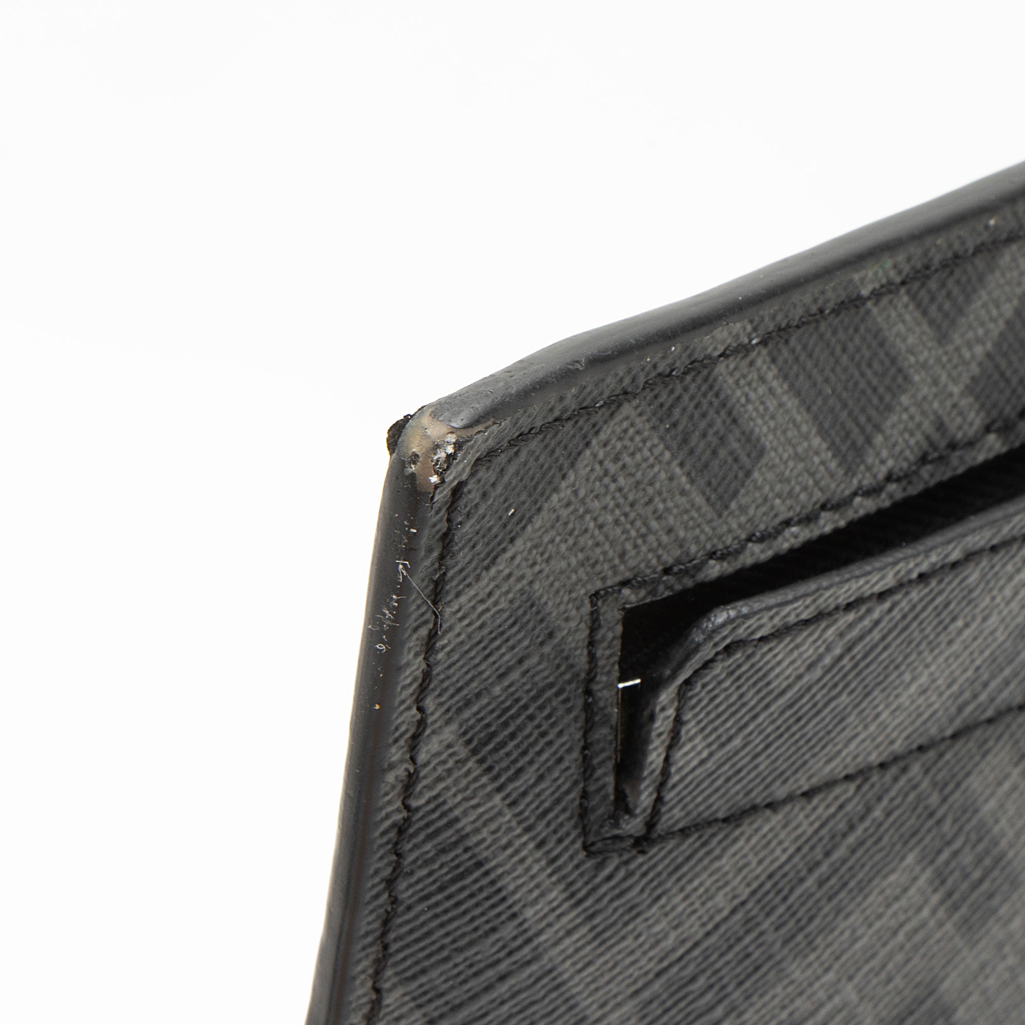 Fendi Coated Canvas FF Diagonal Clutch