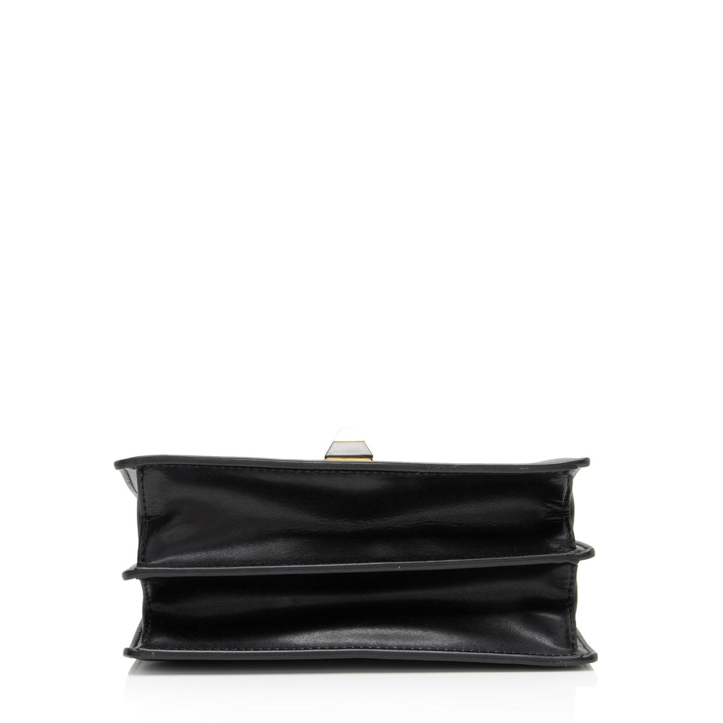 Fendi FF Embossed Calfskin Kan I Small Shoulder Bag - FINAL SALE