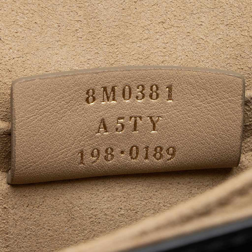 Fendi FF Embossed Calfskin Kan I Small Shoulder Bag - FINAL SALE