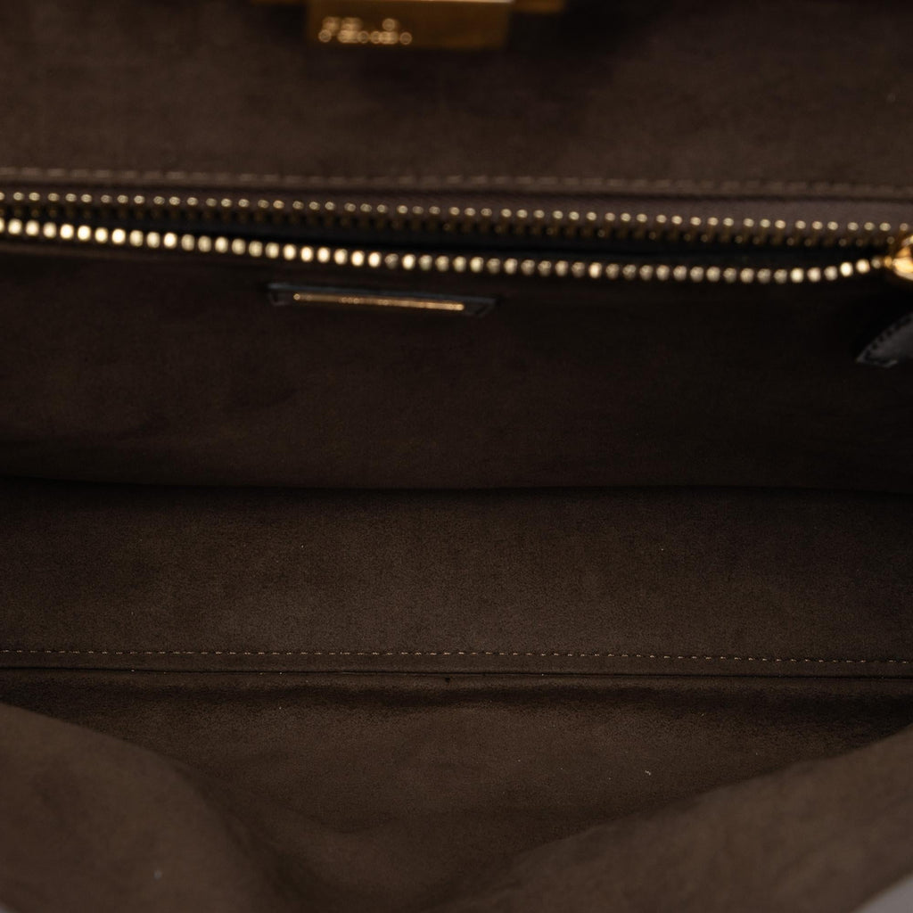 Fendi Large Calfskin Peekaboo Iconic Satchel