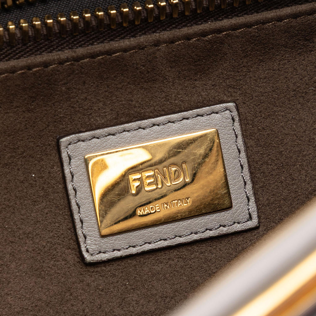 Fendi Large Calfskin Peekaboo Iconic Satchel