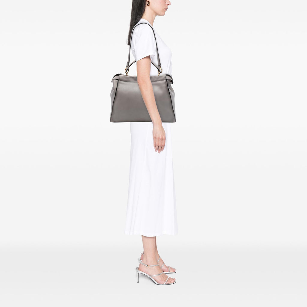 Fendi Large Calfskin Peekaboo Iconic Satchel
