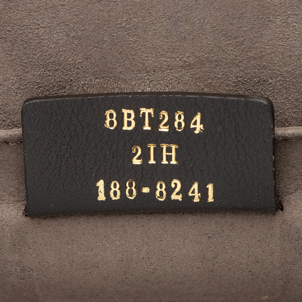 Fendi Leather Kan I F Medium Shoulder Bag