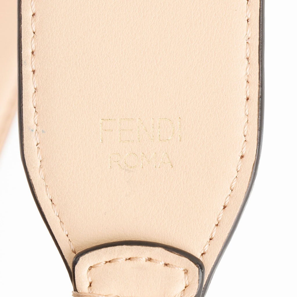 Fendi Leather Kan I F Medium Shoulder Bag