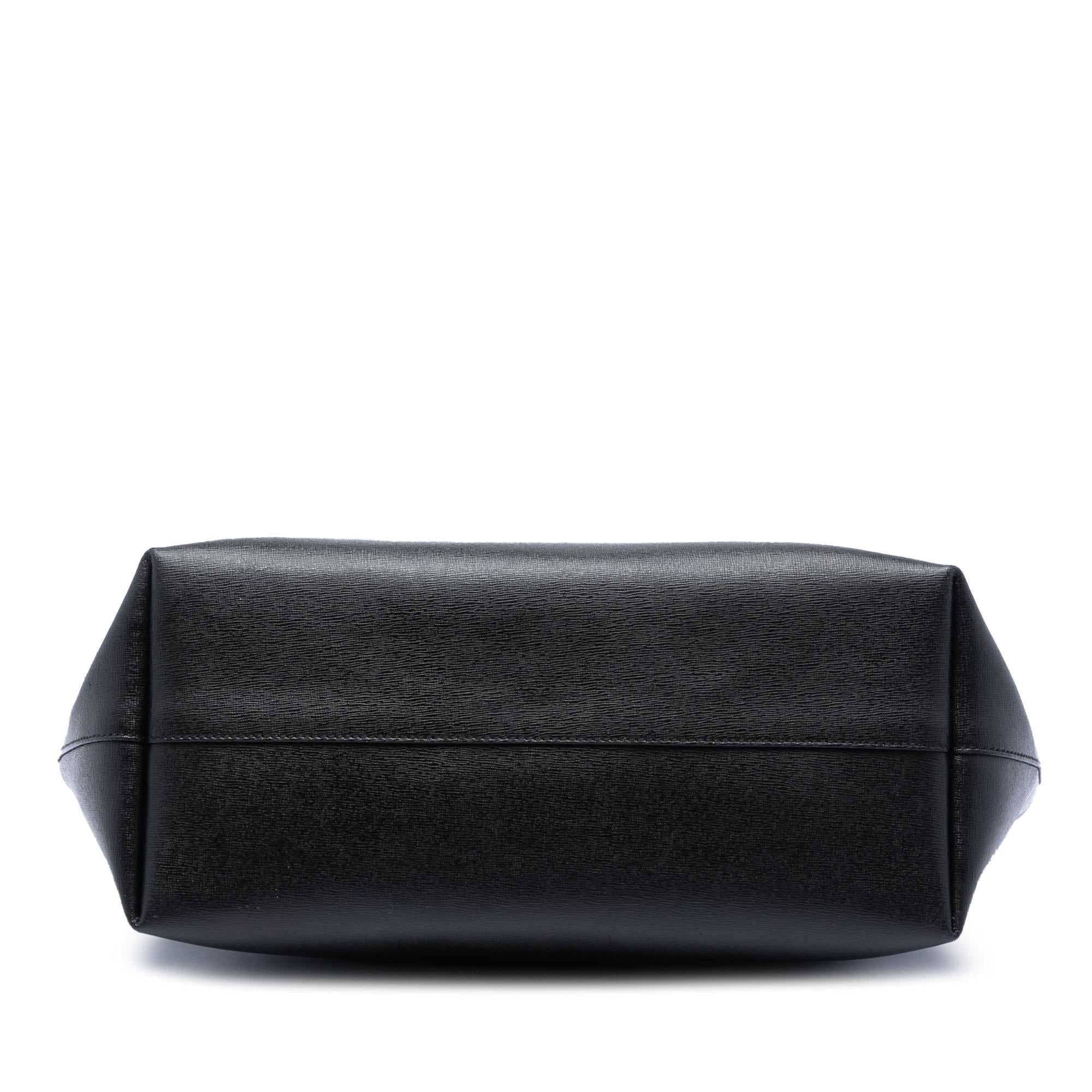 Fendi Leather Monster Roll Tote