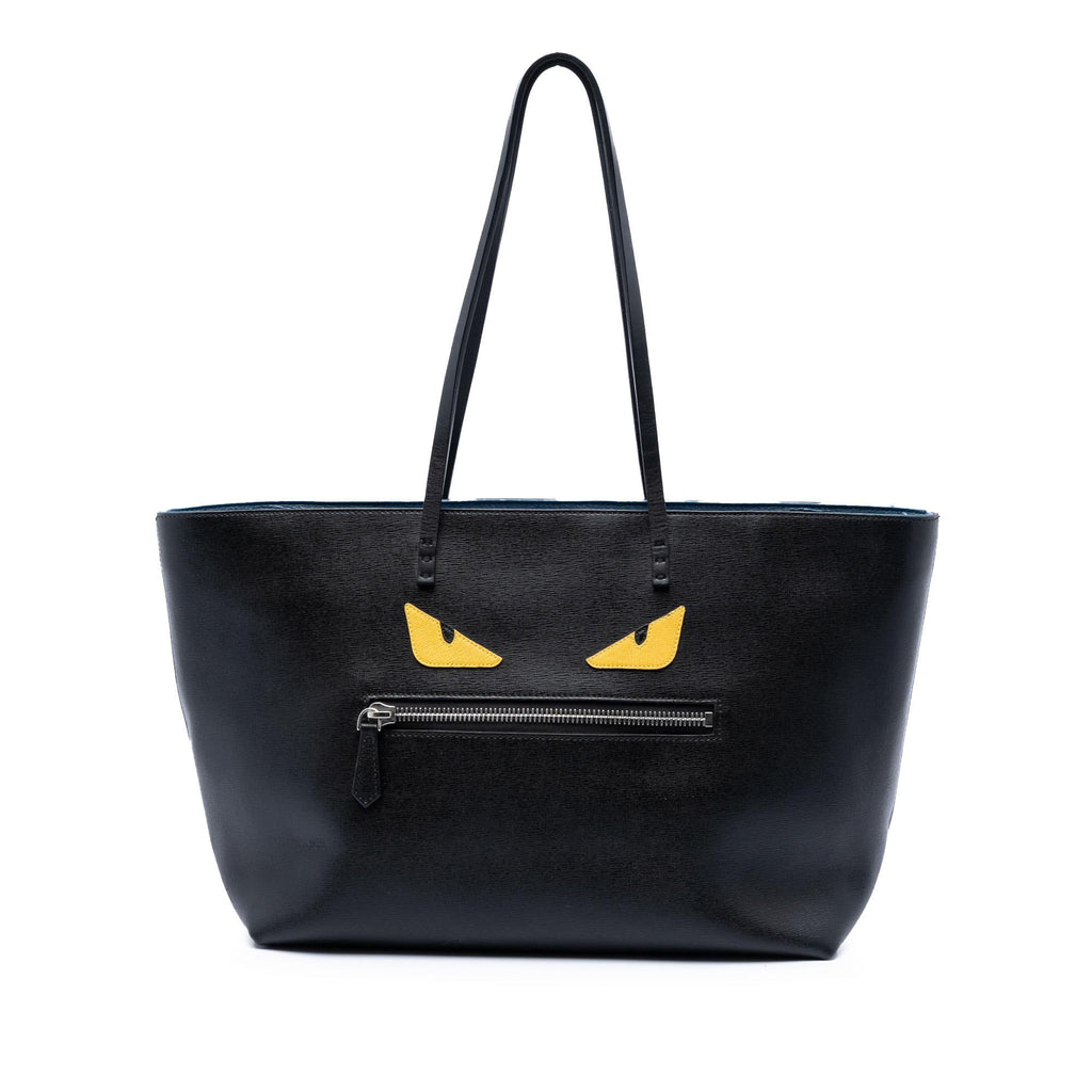 Fendi Leather Monster Roll Tote