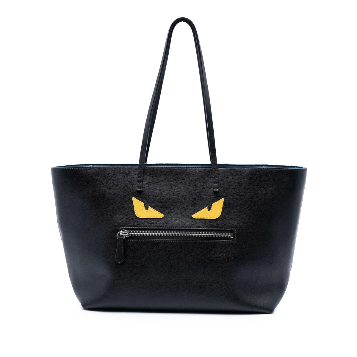 Fendi Leather Monster Roll Tote