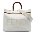 Fendi Medium Canvas Sunshine Shopper Tote