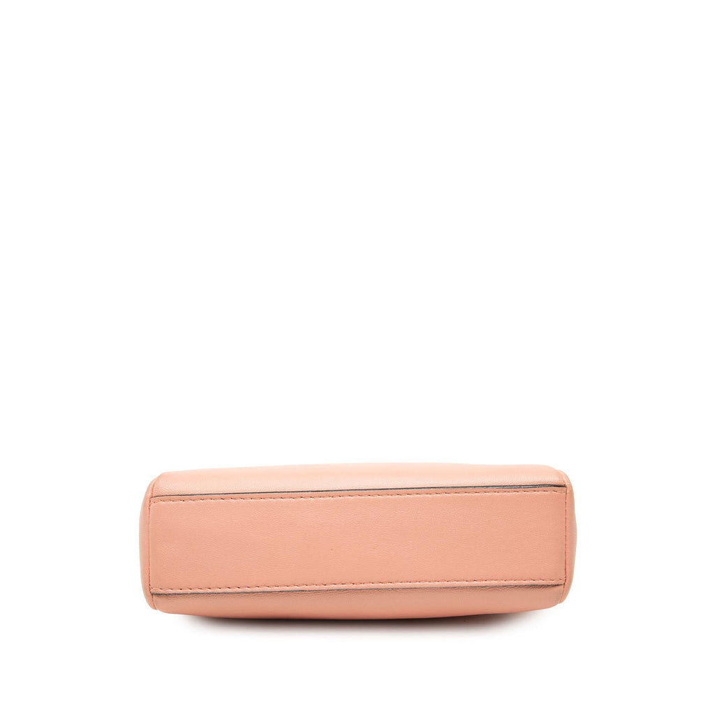 Fendi Micro Leather Peekaboo Satchel