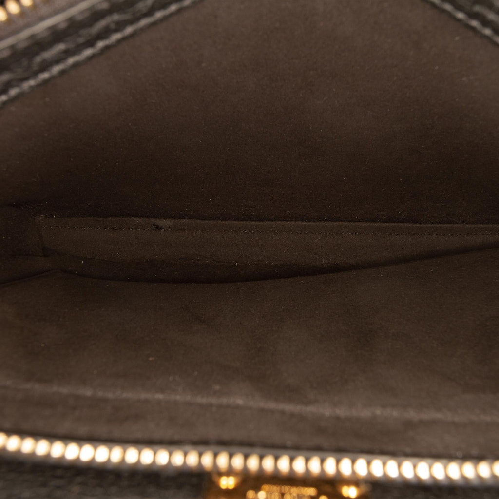 Fendi Mini Calfskin Romano Selleria Peekaboo Iconic Fit Satchel