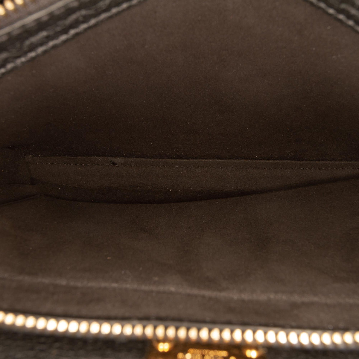 Fendi Mini Calfskin Romano Selleria Peekaboo Iconic Fit Satchel