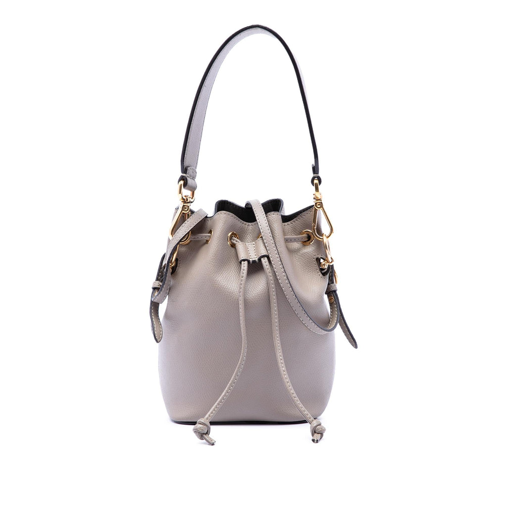 Fendi Mini Leather Mon Tresor Bucket Bag