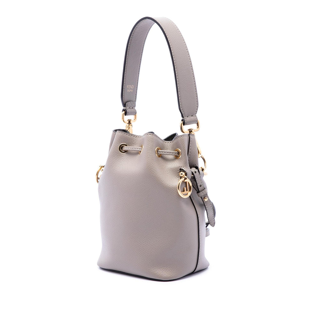 Fendi Mini Leather Mon Tresor Bucket Bag
