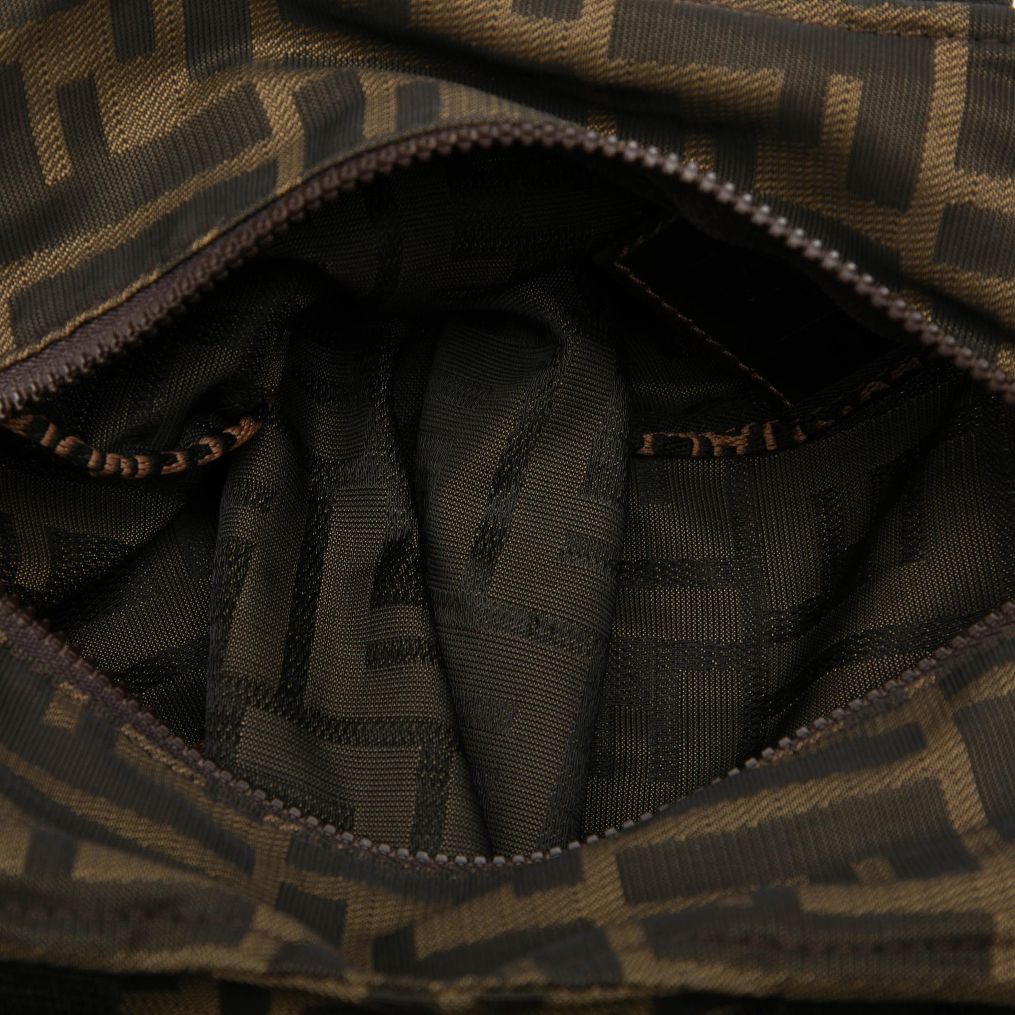 Fendi Mini Zucca Canvas Handbag