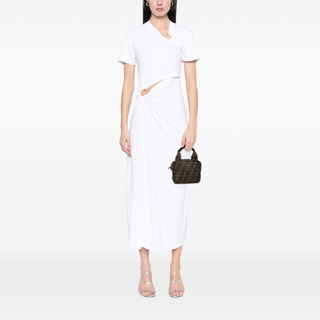 Fendi Mini Zucca Canvas Handbag