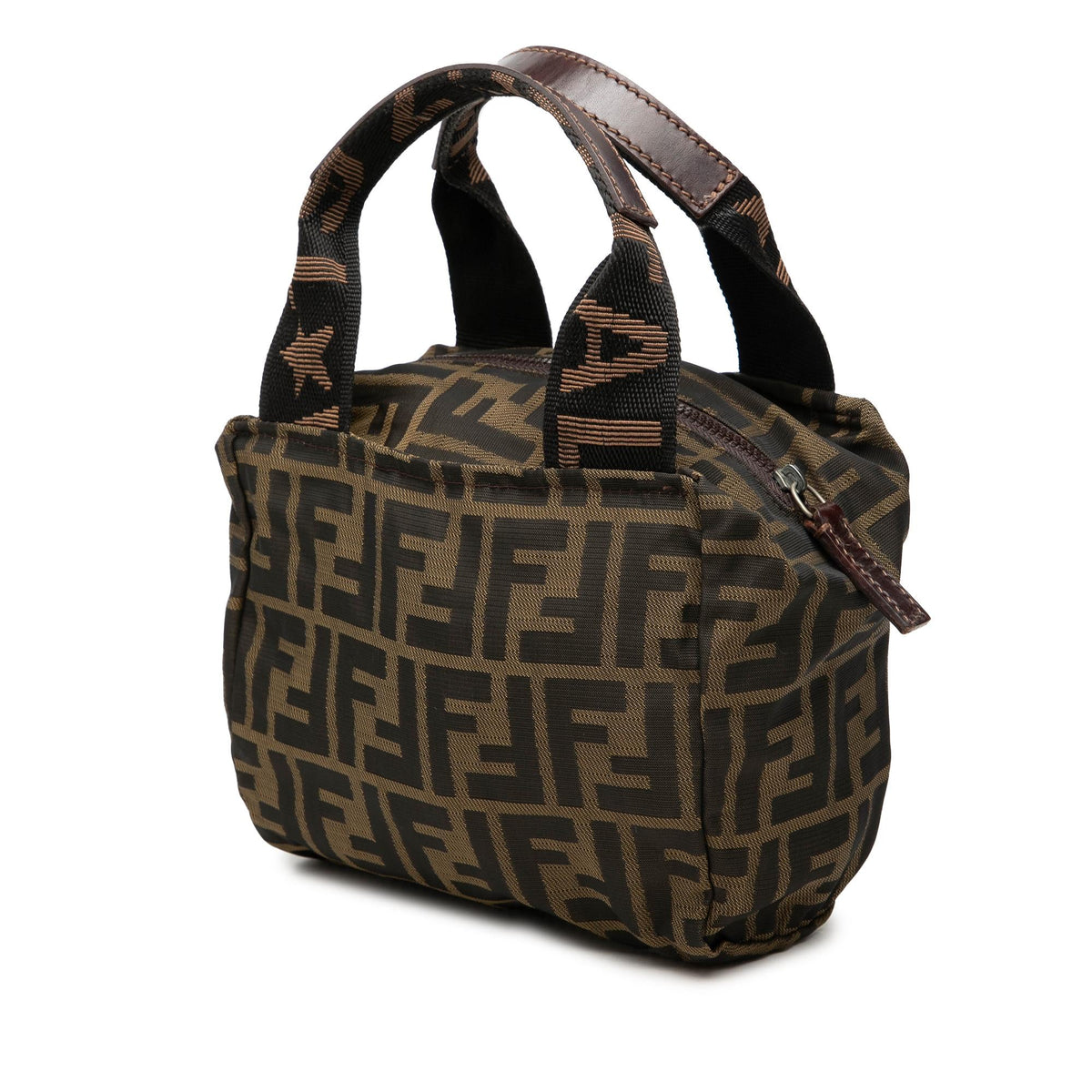 Fendi Mini Zucca Canvas Handbag