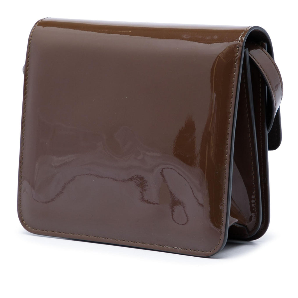 Fendi Patent Karligraphy Crossbody
