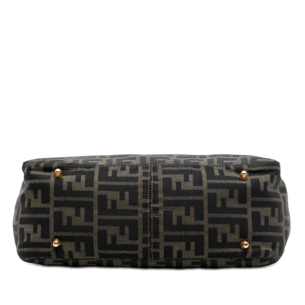 Fendi Small Zucca Canvas Twins Tote