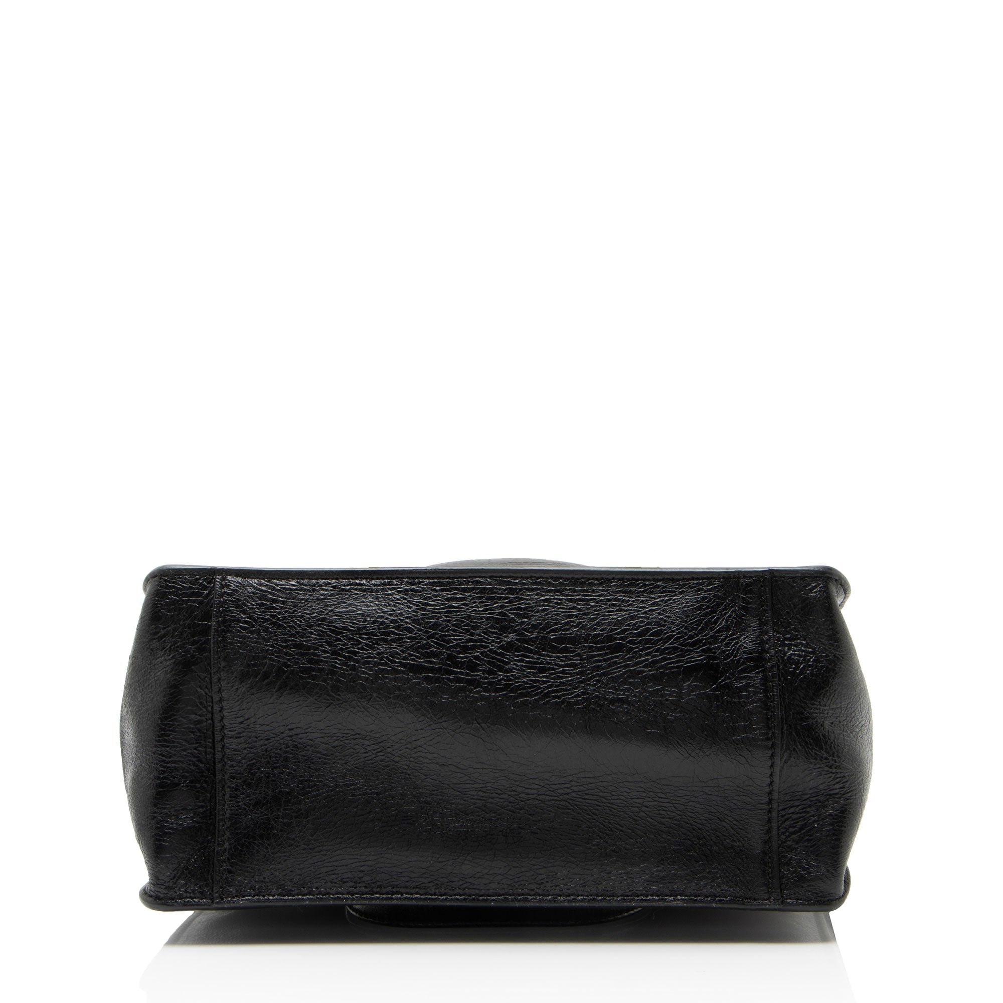 Fendi Suede Glazed Calfskin Grace Flip Tote