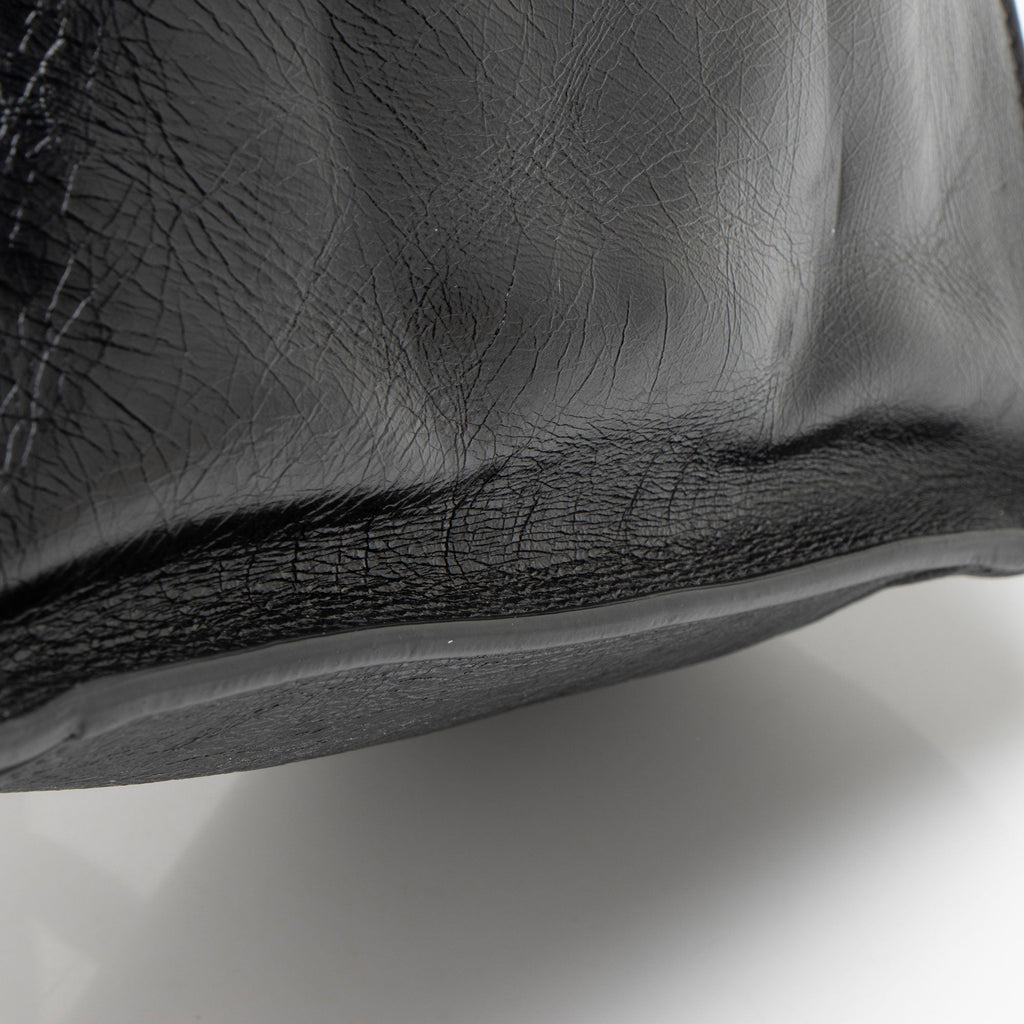 Fendi Suede Glazed Calfskin Grace Flip Tote