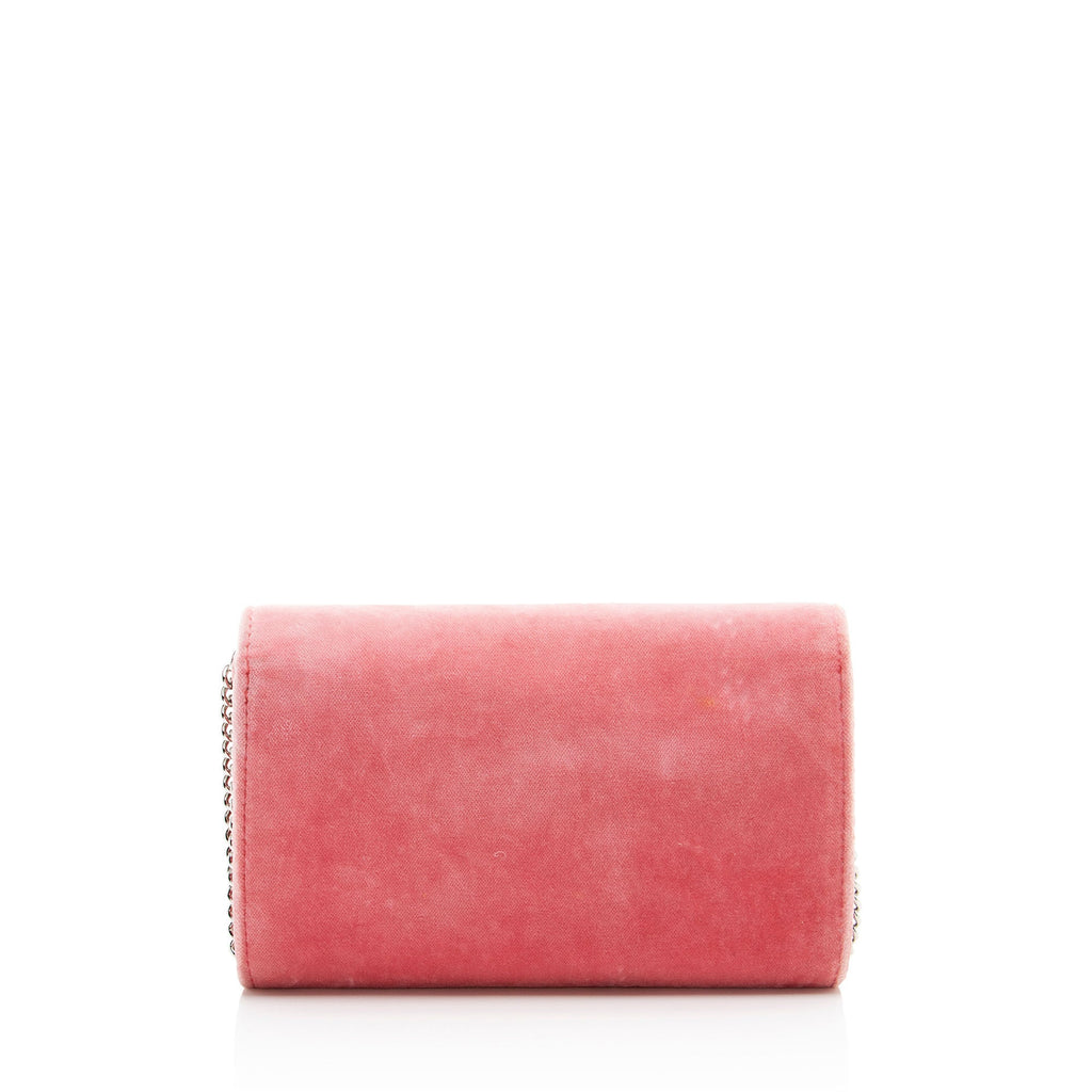Fendi Velvet Kan I F Wallet on Chain