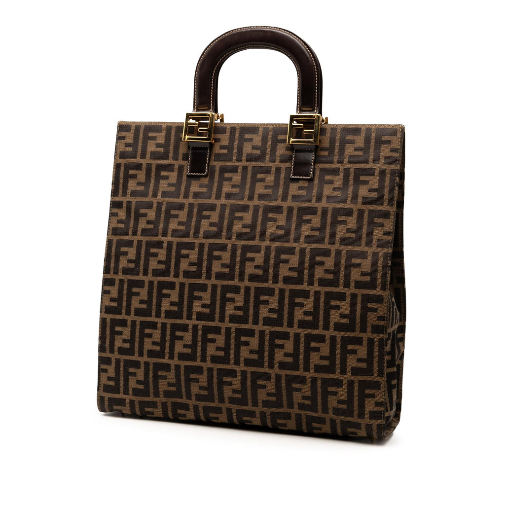 Fendi Zucca Canvas Twins Tote