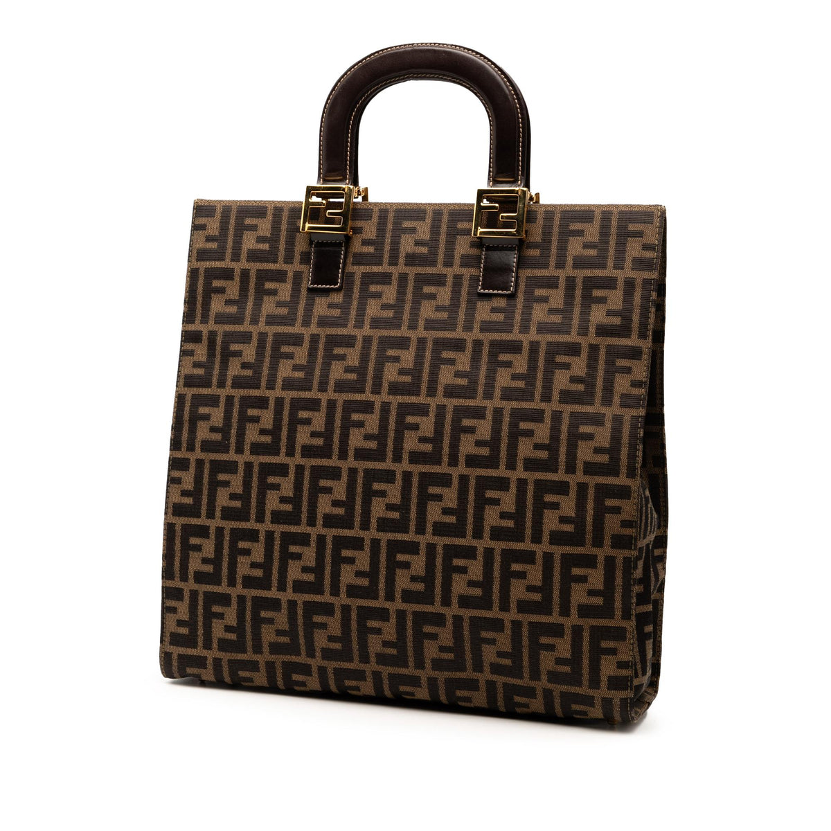Fendi Zucca Canvas Twins Tote