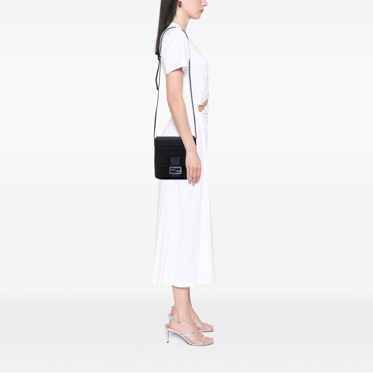 Fendi Zucchino Canvas Crossbody