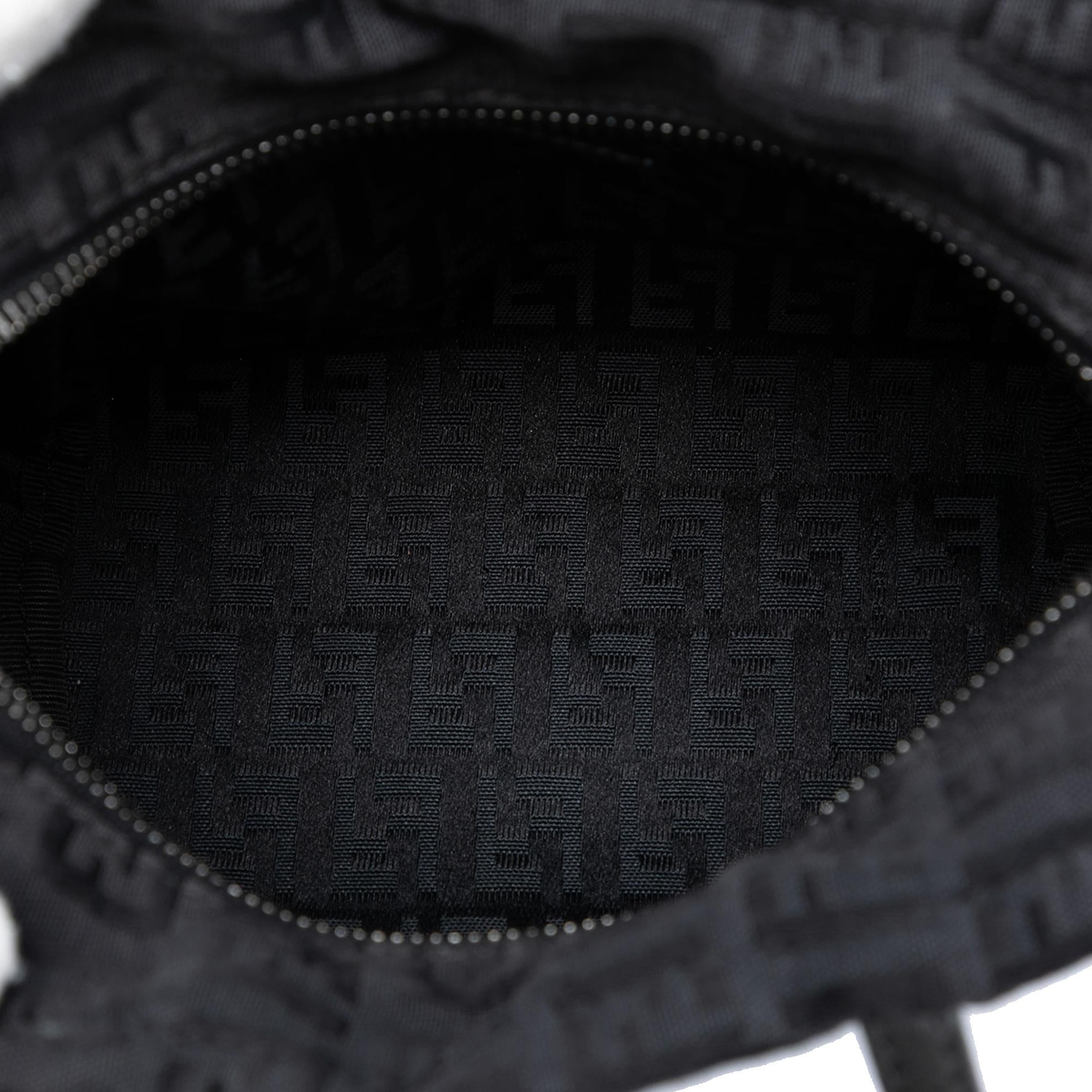 Fendi Zucchino Canvas Handbag