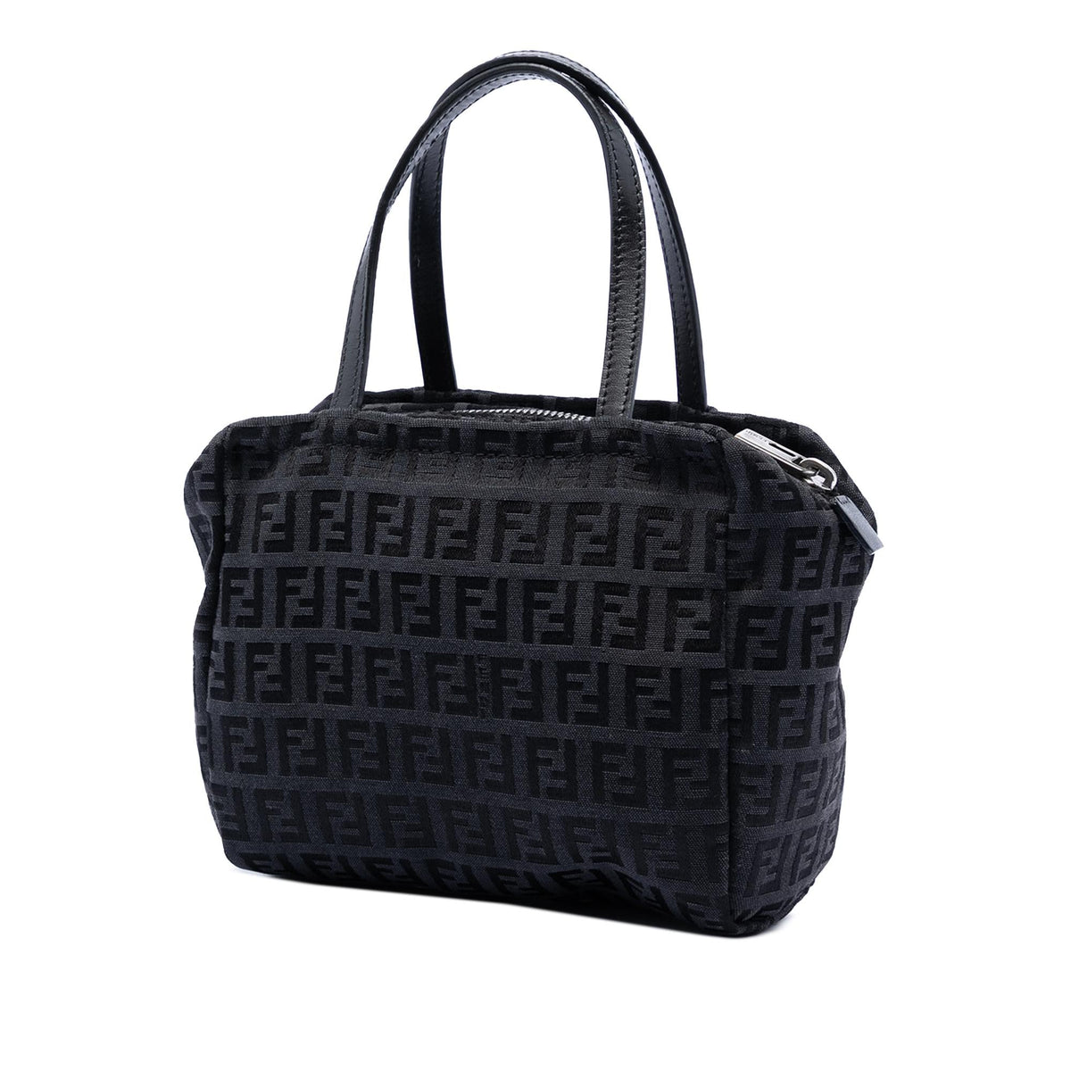 Fendi Zucchino Canvas Handbag