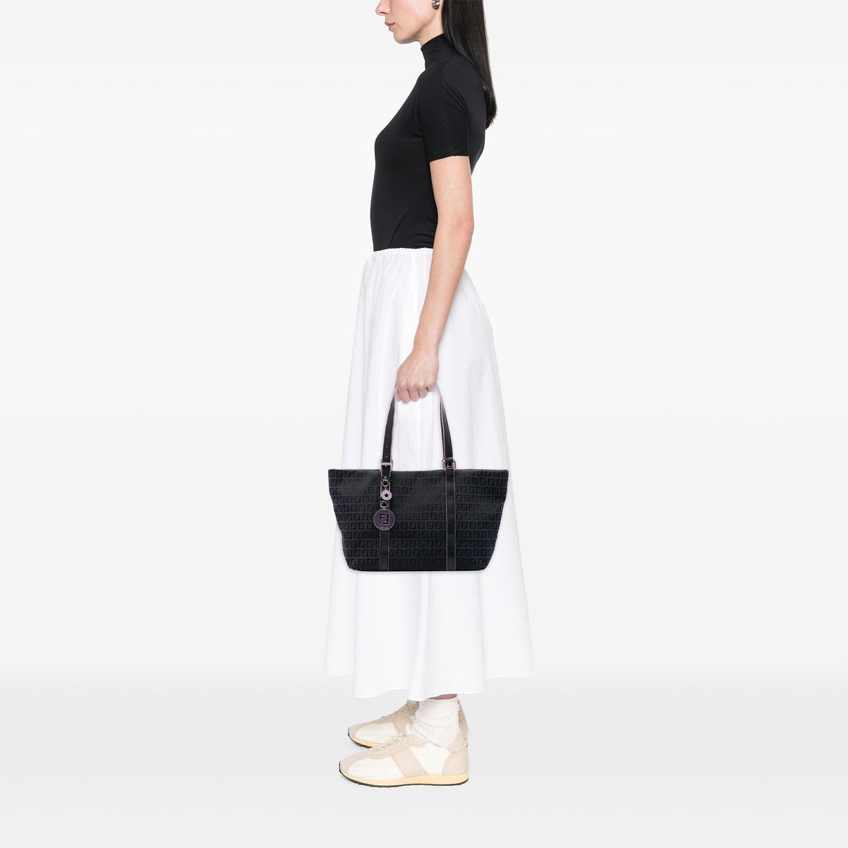 Fendi Zucchino Canvas Superstar Tote